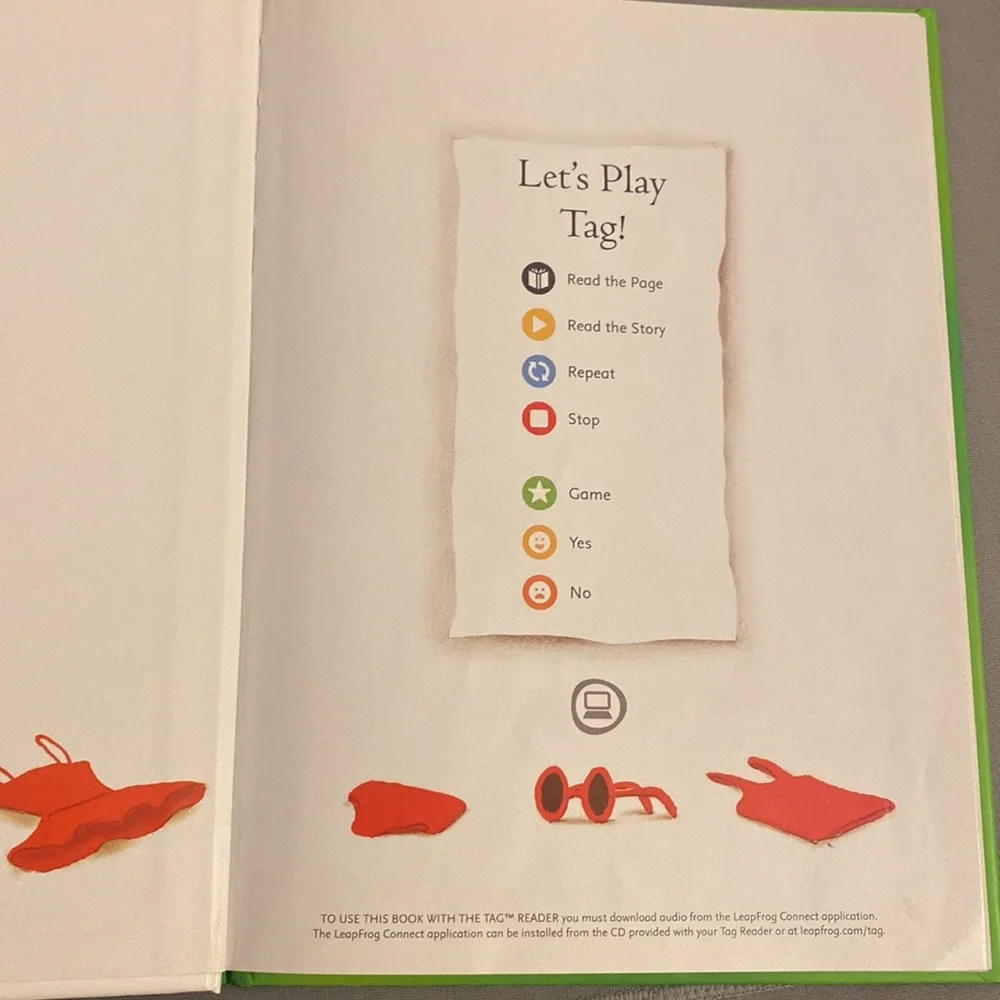 Olivia Leap Frog Tag Hardback Book